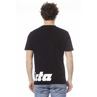 Invicta Black Cotton Men's T-Shirt - Ginchy