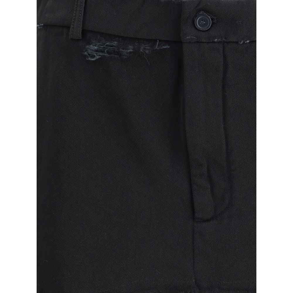 Balenciaga Fringed Miniskirt
