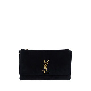 Saint Laurent Kate Suede Leather Shoulder Bag