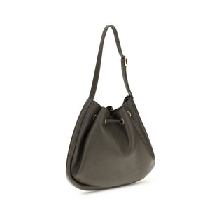 Saint Laurent Paris II Leather Shoulder Bag