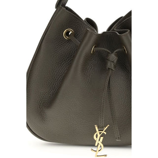 Saint Laurent Paris II Leather Shoulder Bag
