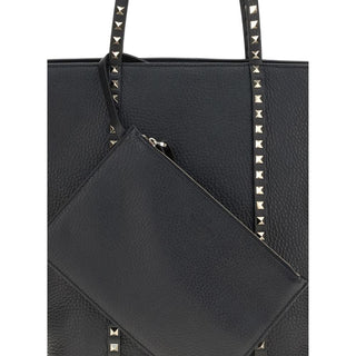 Valentino Garavani Rockstud Calfskin Tote Bag