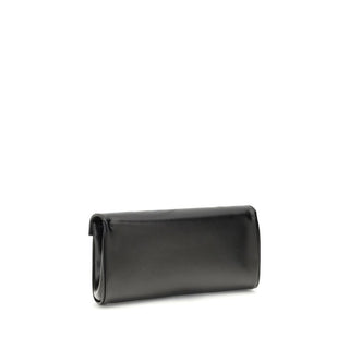 Giuseppe Zanotti Flutie Leather Clutch Bag