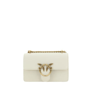 PINKO Love One Mini Shoulder Bag in Calfskin