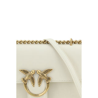 PINKO Love One Mini Shoulder Bag in Calfskin