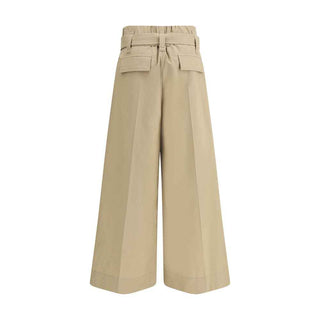Brunello Cucinelli Pleated crop Pants