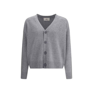 Ami Paris Ami De Coeur Cardigan