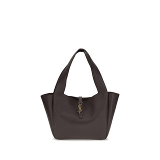 Saint Laurent Le 5 à 7 Grained Leather Shoulder Bag
