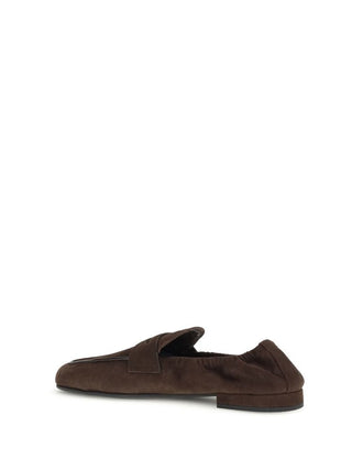 Prada Suede Shuffle Loafers