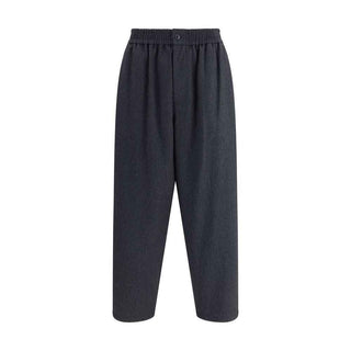 Giorgio Armani Virgin Wool Flannel Pants