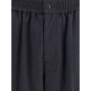 Giorgio Armani Virgin Wool Flannel Pants