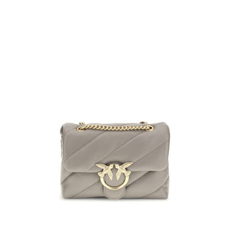 PINKO Love Mini Puff Leather Shoulder Bag