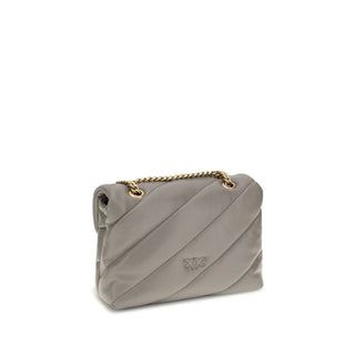 PINKO Love Mini Puff Leather Shoulder Bag