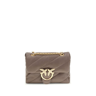 PINKO Love Mini Puff Leather Shoulder Bag