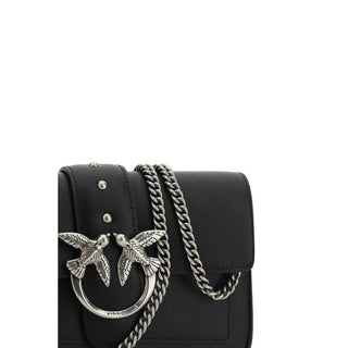 PINKO Love One Shoulder Bag in Calfskin