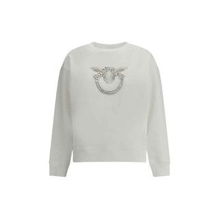 PINKO White Cotton Sweatshirt