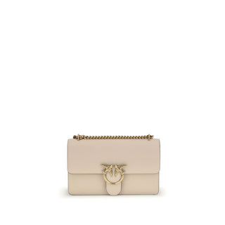 PINKO Love Leather Shoulder Bag
