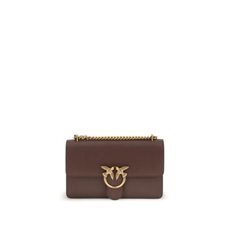 PINKO Love Leather Shoulder Bag