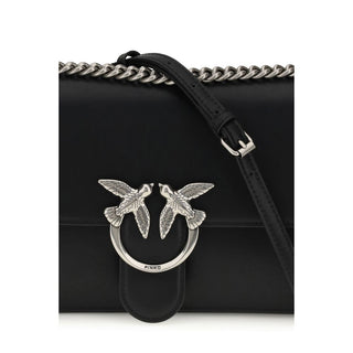 PINKO Love Leather Shoulder Bag
