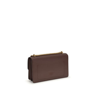 PINKO Love Leather Shoulder Bag