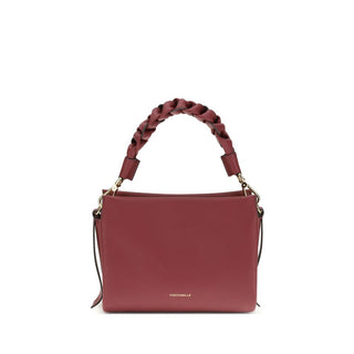 Coccinelle Boheme Garnet Leather Handbag