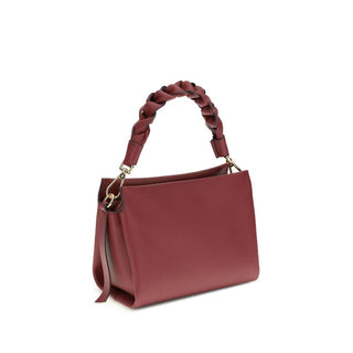 Coccinelle Boheme Garnet Leather Handbag