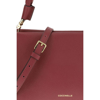 Coccinelle Boheme Garnet Leather Handbag