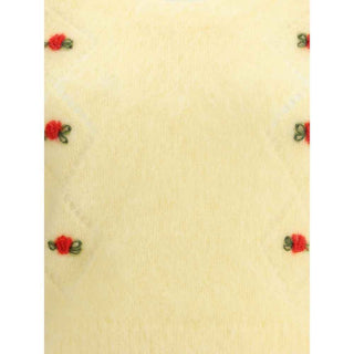Alessandra Rich Short sleeve mohair Sweater