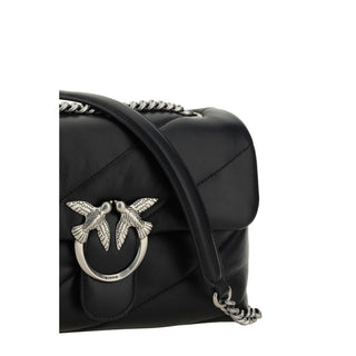 PINKO Love Classic Calfskin Shoulder Bag