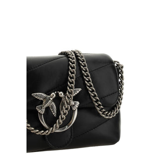 PINKO Love Baby Calfskin Shoulder Bag