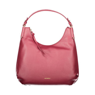 Coccinelle Rebekka Purple Leather Handbag