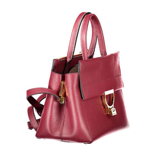 Coccinelle Arlettis Purple Leather Handbag