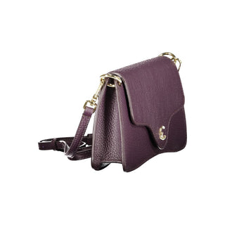 Coccinelle C-Me Purple Leather Handbag