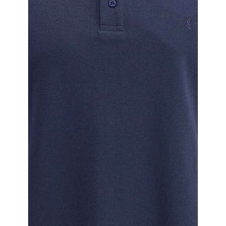 Saint Laurent Cassandre cotton polo Shirt