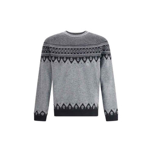 Alexander McQueen Jacquard pattern with skulls Sweater