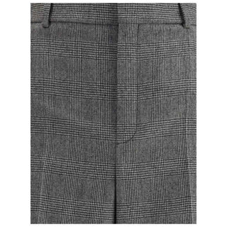 Saint Laurent Prince de Galles tailored Pants