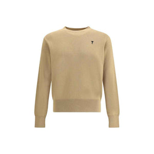 Ami Paris Pull Col Rond Ami De Coeur