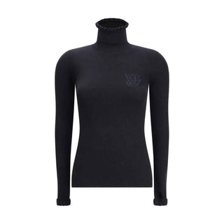 Valentino Wool Sweater with ruffled collar