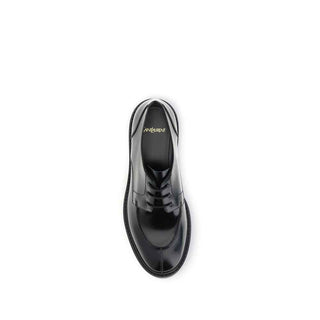 Saint Laurent Leather Lace-Ups