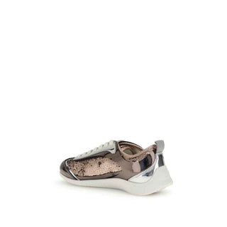 PINKO Sequined mirror fabric Reby 10 Sneakers
