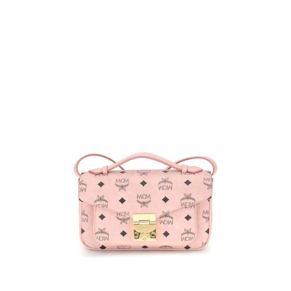 MCM Handbag in printed faux leather