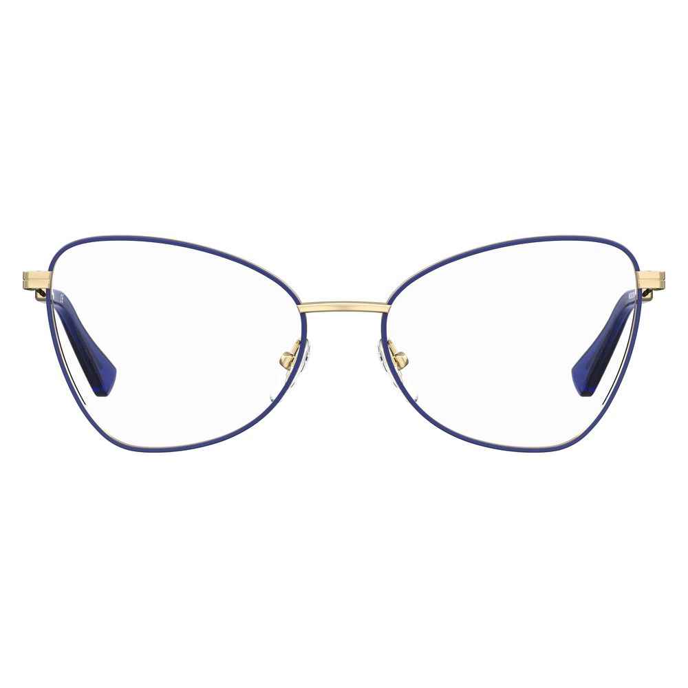 Moschino Blue Metal Frames
