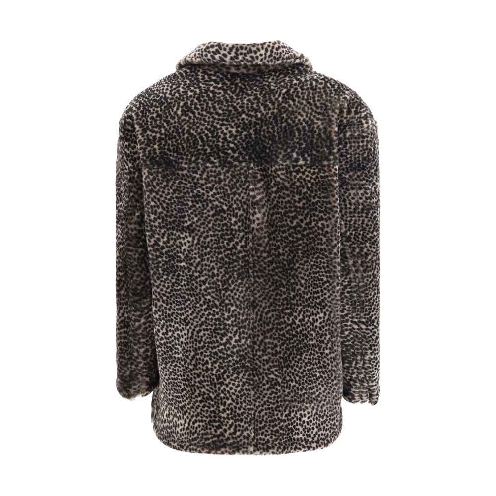 Salvatore Santoro Spotted patterned Fur Jacket