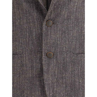 Tagliatore Herringbone patterned Blazer
