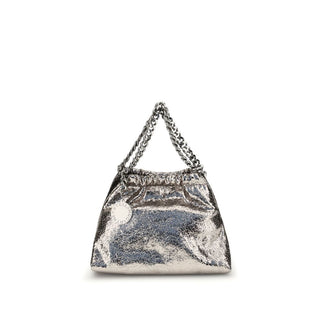 Stella McCartney Metallic Crackle Falabella Shoulder Bag