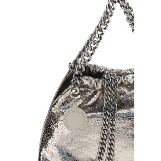 Stella McCartney Metallic Crackle Falabella Shoulder Bag