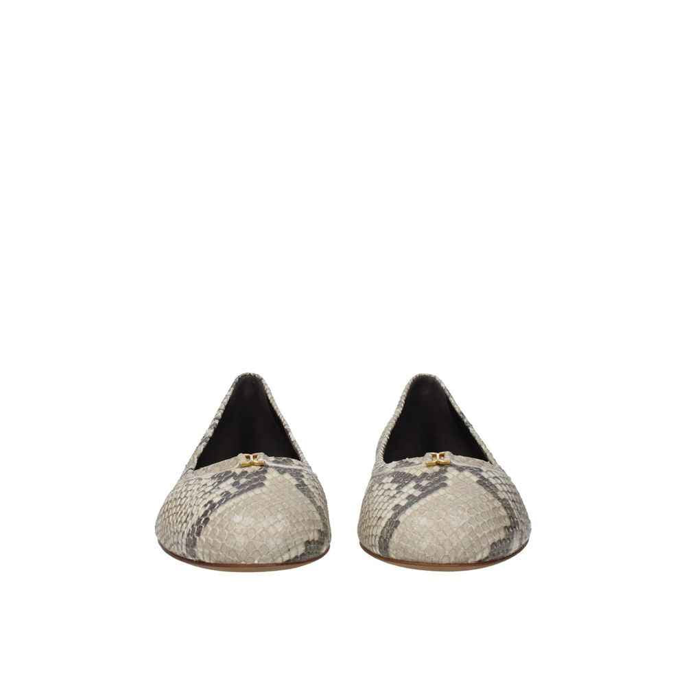 Chloé Chloè Python Marcie Ballerina Flat