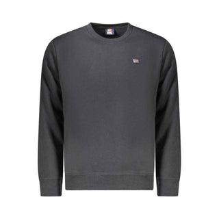 Norway 1963 Black Cotton Men Sweater
