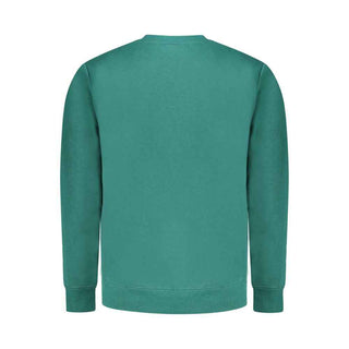 Norway 1963 Green Cotton Mens Sweater