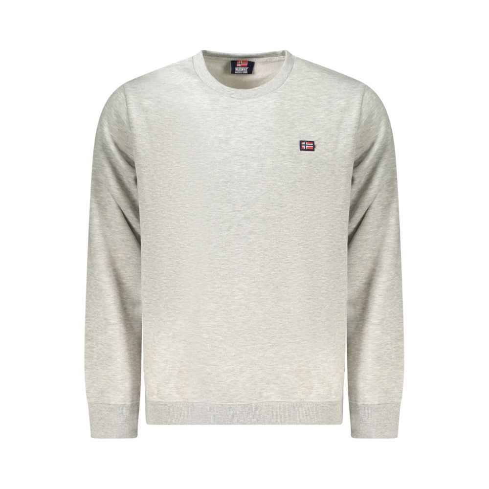 Norway 1963 Gray Cotton Men Sweater